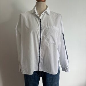 ZARA - White Long Sleeve Shirt